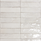 Willaton Rustic White Gloss Wall Tiles 65 x 250mm