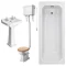 Winchester High Level Toilet Bathroom Suite  In Bathroom Large Image