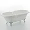 Winchester Traditional Free Standing Double Ended Roll Top Bath Suite Profile Large Image