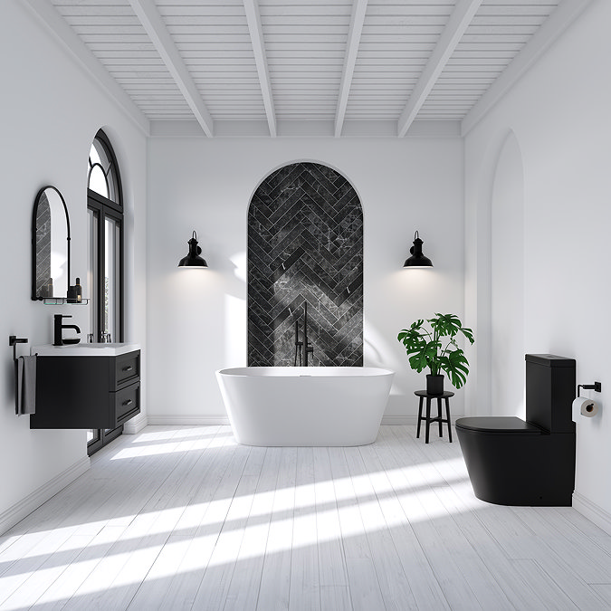 Brooklyn 1500 x 750mm Small Double Ended Free Standing Bath