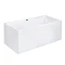 Windsor Kubic 1500 x 750mm Small Double Ended Free Standing Bath Feature Large Image
