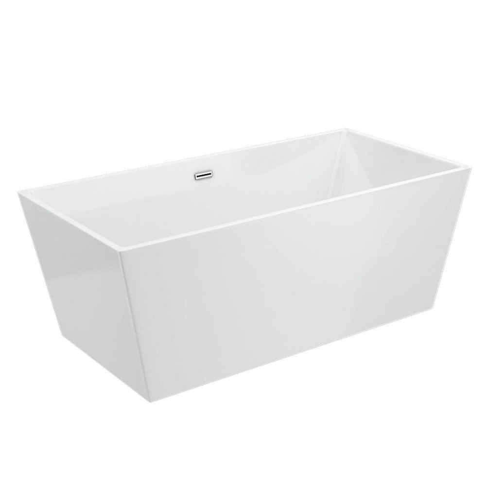 Kubic 1700 x 800mm Double Ended Free Standing Bath at Victorian Plumbing UK