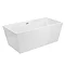 Windsor Kubic 1700 x 800mm Double Ended Free Standing Bath Feature Large Image