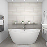 Sofia 1700 x 800mm Modern Double Ended Freestanding Bath