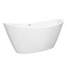 Sofia 1700 x 800mm Modern Double Ended Freestanding Bath  additional Large Image