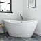 Sofia 1700 x 800mm Modern Double Ended Freestanding Bath  Newest Large Image