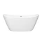 Sofia 1700 x 800mm Modern Double Ended Freestanding Bath  Profile Large Image