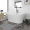 Sorrento 1720 x 790mm Modern Double Ended Freestanding Bath Large Image