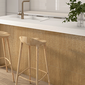 Winston Matchstick Amber Wall Tiles - 150 x 300mm