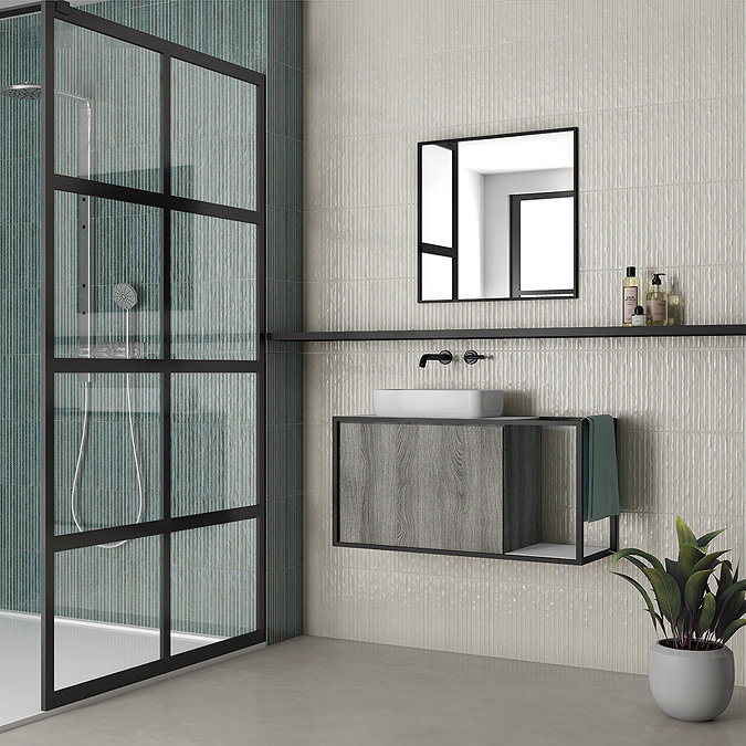 Winston Matchstick White Wall Tiles - 150 x 300mm