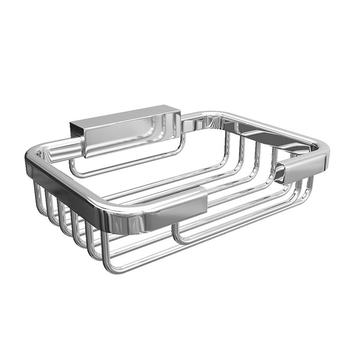Wire Soap Caddy - Chrome Large Image