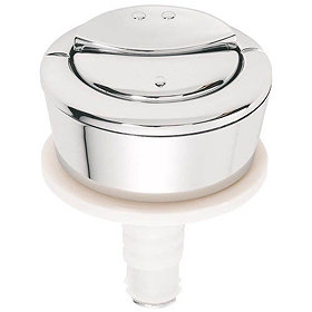 Wirquin Dual Flush Chrome Toilet Push Button Large Image