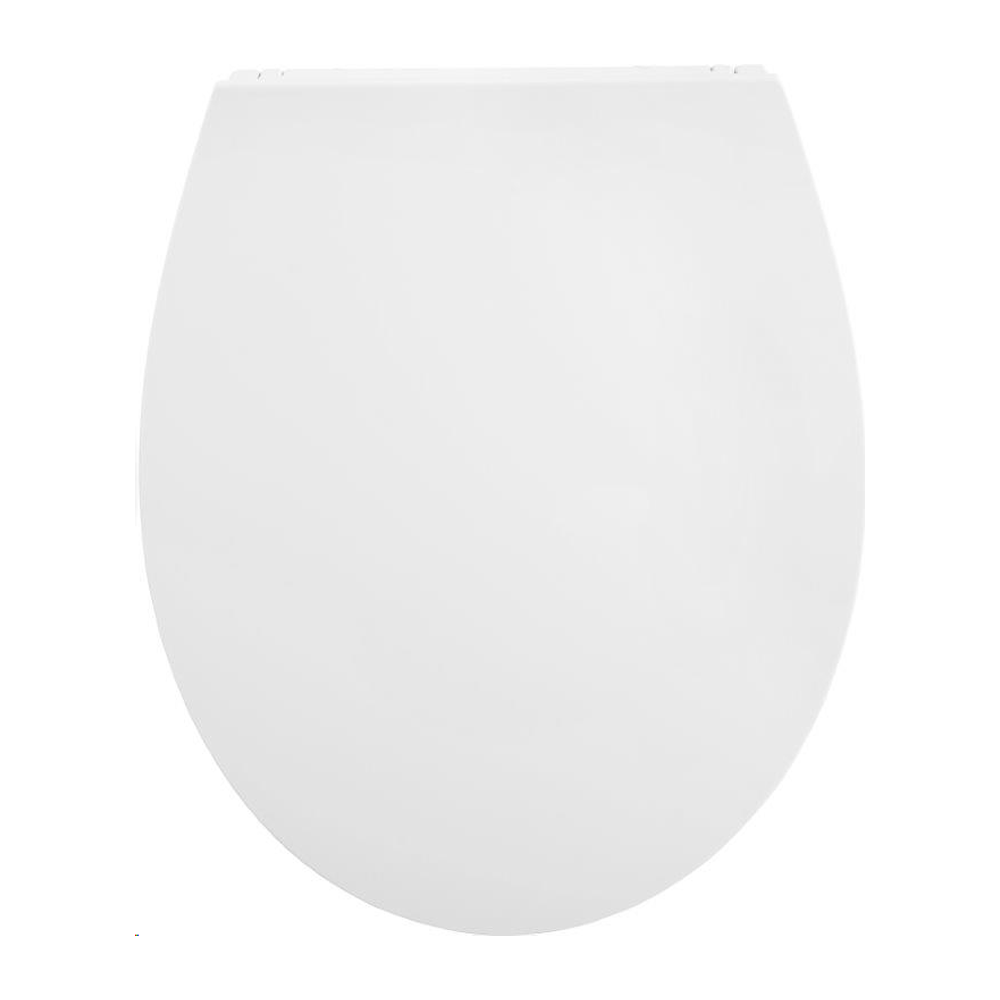 Wirquin Everest Lock+ Round Toilet Seat with Soft Close Metal Hinges