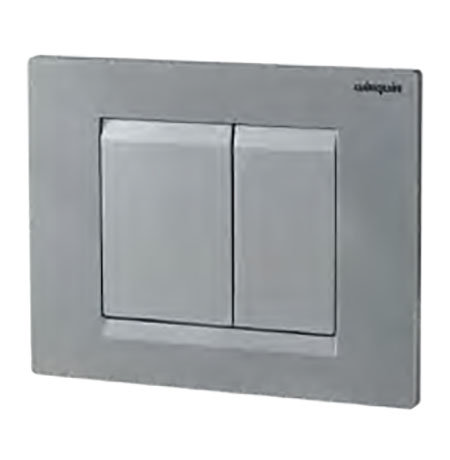 Wirquin Initio Compact WC Frame with Chrome Push Plate  Profile Large Image
