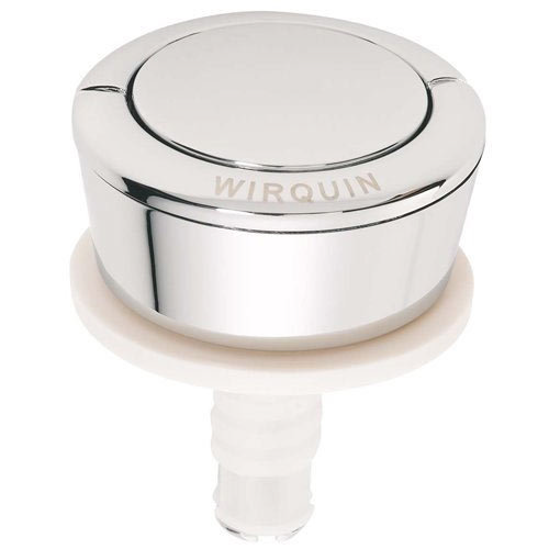 Wirquin Jollyflush Single Flush Chrome Push Button Large Image