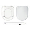 Wirquin Maestro Lock+ Toilet Seat with Soft Close Metal Hinges  Feature Large Image