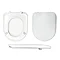 Wirquin Maestro Lock+ Toilet Seat with Soft Close Metal Hinges  Feature Large Image