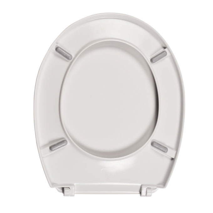 Wirquin Melody Lock+ Toilet Seat with Stainless Steel Hinges  Standard Large Image