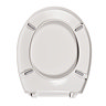 Wirquin Melody Lock+ Toilet Seat with Stainless Steel Hinges  Standard Large Image