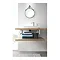 Wirquin Nano 6.7 Basin Waste & Trap In One Profile Large Image