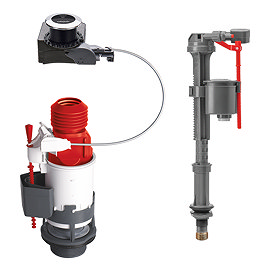 Wirquin Touchless Toilet Cistern Flushing Kit With Jollyfill Air Telescopic Inlet Valve