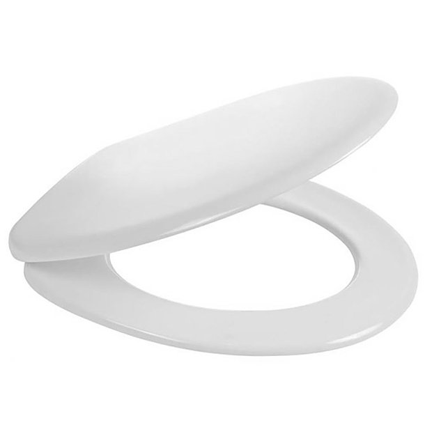 Wirquin VIP Lock+ Toilet Seat with Soft Close Metal Hinges