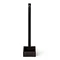 Wooden Freestanding Toilet Roll Holder Dark Oak Feature Large Image
