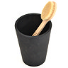 Wooden Round Bin Dark Oak
