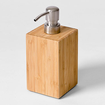 Wooden Soap Dispenser Bamboo  Profile Large Image