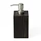 Wooden Soap Dispenser Dark Oak Profile Large Image