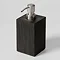 Wooden Soap Dispenser Dark Oak Large Image