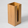 Wooden Spare Toilet Roll Storage Box Bamboo  Profile Large Image