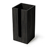 Wooden Spare Toilet Roll Storage Box Dark Oak
