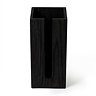 Wooden Spare Toilet Roll Storage Box Dark Oak