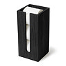 Wooden Spare Toilet Roll Storage Box Dark Oak
