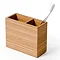 Wooden Toothbrush Holder Bamboo Large Image