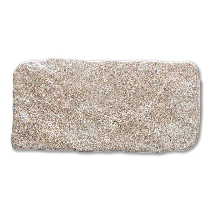 Wyndhurst Beige Cobble Stone Effect Anti-slip Wall and Floor Tiles 113 x 226mm
