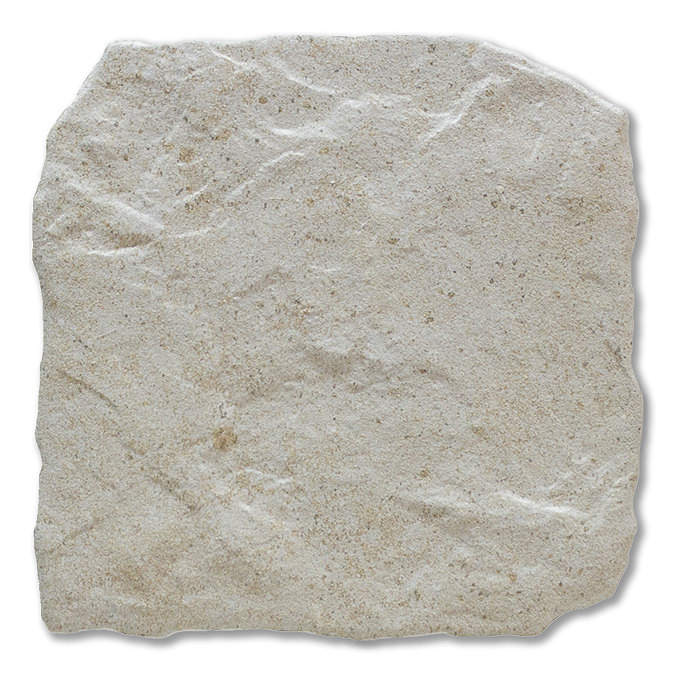 Wyndhurst White Cobble Stone Effect Anti-slip Tiles 150 x 150mm
