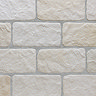Wyndhurst White Cobble Stone Effect Anti-slip Wall and Floor Tiles 113 x 226mm