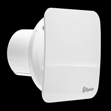 Xpelair C4PS Simply Silent 4" Square Bathroom Extractor Fan with Pullcord Profile Large Image