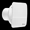 Xpelair C4PS Simply Silent 4" Square Bathroom Extractor Fan with Pullcord Large Image