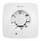 Xpelair DX100HTS Simply Silent 4" Square Bathroom Extractor Fan with Humidistat, Timer & Wall Kit -