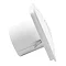 Xpelair DX100HTS Simply Silent 4" Square Bathroom Extractor Fan with Humidistat, Timer & Wall Kit -