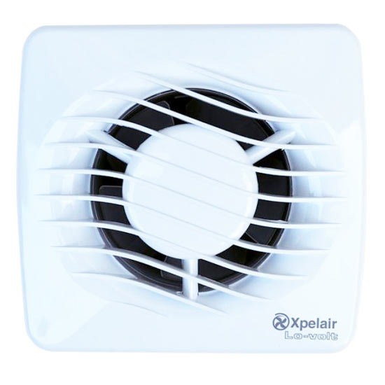 Xpelair - Extra Low Voltage Safety LV100T 4" Extraction Fan with Timer - 90847AW Large Image