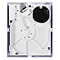 Xpelair - Premier DX200 Domestic Extraction Fan - 91013AW  In Bathroom Large Image