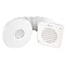 Xpelair Simply Silent SSISFC 4"/100mm Illumi Round Shower Fan  - SSISFC  Large Image