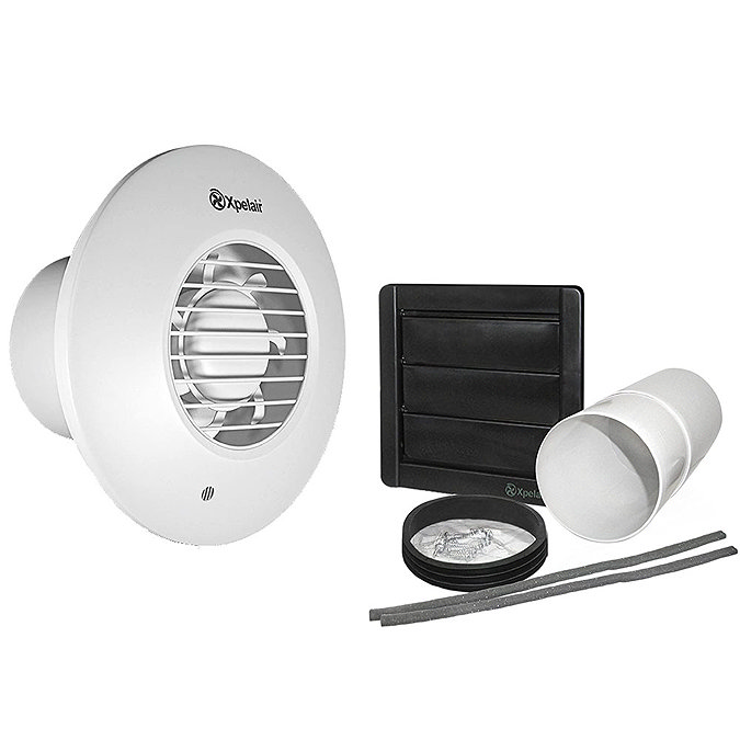 Xpelair Simply Silent Timer controlled Round Extractor Fan - DX100TR  Profile Large Image