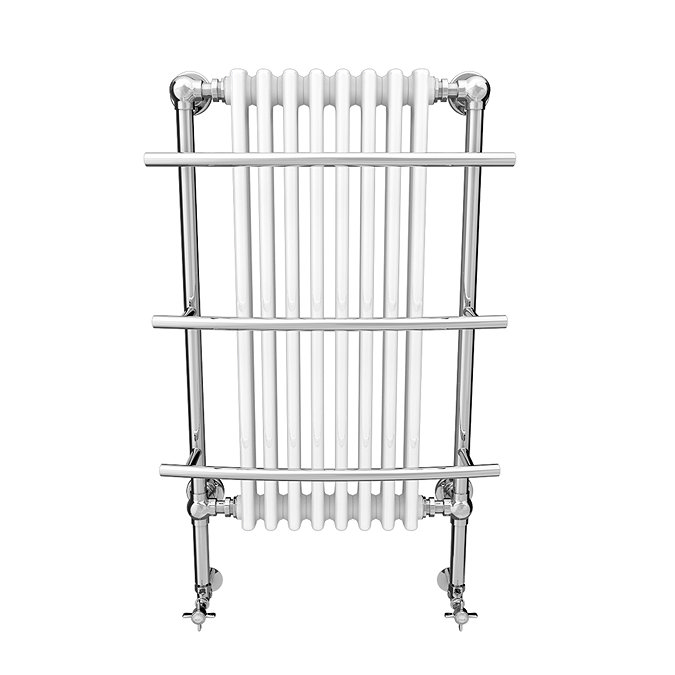Yale Traditional Wall Hung Towel Rail Radiator (630 x 1000mm)  Feature Large Image