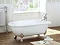 York 1470 x 730 Luxury Freestanding Single Ended Bath with Chrome Lion Feet Large Image