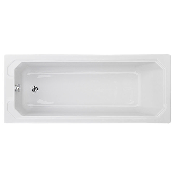 York 1700 x 700 Single Ended Bath Inc. White Ash Panels  Standard Large Image